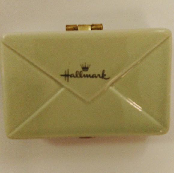 Hallmark Ceramic Letter/ Postage Trinket Box EUC - Picture 5 of 5